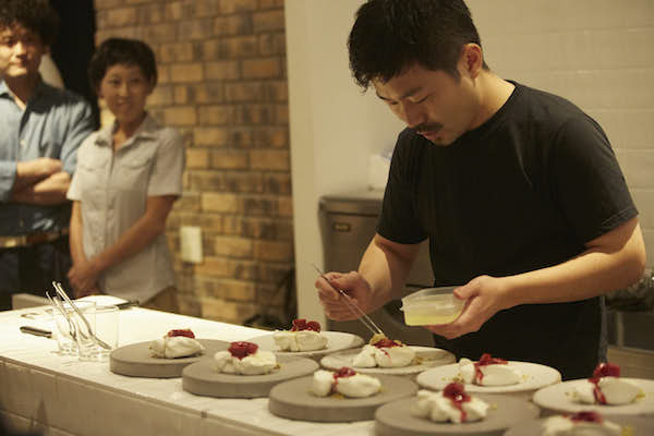 ブッラータデザート