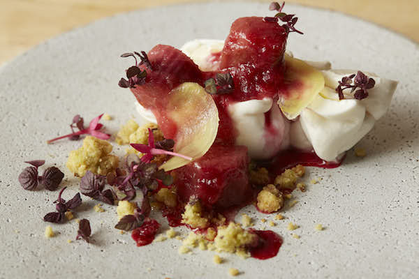 ブッラータデザート