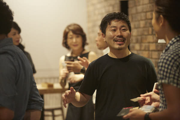 イベント会場にて