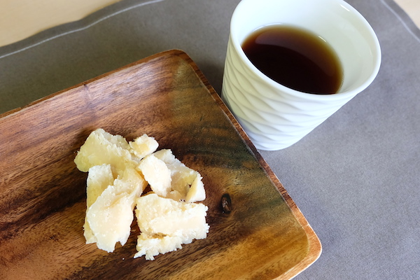 parmigiano reggiano and tea