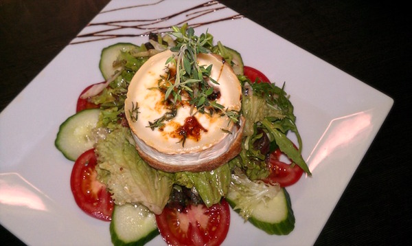 salad of chevre cheese