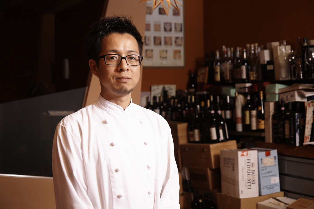 滋味深い料理のため、食材を選ぶ目は厳しく。 小西達也さん｜ VINO DELLA PACE