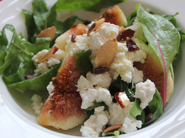 リコッタとイチヂクで作るおしゃれサラダ｜ 簡単レシピ